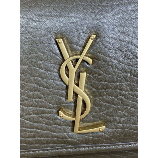 Replica Borsa a spalla YSL Saint Laurent Niki Media/Grande pelle di agnello grana caffè leggero Imitazioni Replica Borsa a spalla YSL Saint Laurent Niki Media/Grande pelle di agnello grana caffè leggero