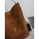 Replica Borsa a secchiello morbida Niki YSL Saint Laurent pelle scamosciata caramello Imitazioni Replica Borsa a secchiello morbida Niki YSL Saint Laurent pelle scamosciata caramello