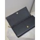 Replica Pochette Kate YSL Saint Laurent pelle martellata nero Imitazioni Replica Pochette Kate YSL Saint Laurent pelle martellata nero