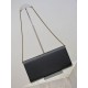 Replica Pochette Kate YSL Saint Laurent pelle martellata nero Imitazioni Replica Pochette Kate YSL Saint Laurent pelle martellata nero
