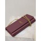 Replica Pochette Kate YSL Saint Laurent pelle martellata Marrone Imitazioni Replica Pochette Kate YSL Saint Laurent pelle martellata Marrone