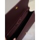 Replica Pochette Kate YSL Saint Laurent pelle martellata Marrone Imitazioni Replica Pochette Kate YSL Saint Laurent pelle martellata Marrone