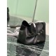 Replica Borsa a spalla Prada Dada piccola in nappa nera Imitazioni Replica Borsa a spalla Prada Dada piccola in nappa nera