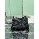 Replica Borsa a spalla Prada Dada piccola in nappa nera Imitazioni Replica Borsa a spalla Prada Dada piccola in nappa nera