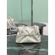 Replica Borsa a spalla Prada Dada piccola in nappa beige