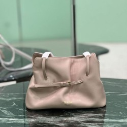 Replica Borse Imitazioni a spalla Prada Dada piccola in nappa rosa