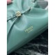 Replica Borsa 1:1 a spalla Prada Dada piccola in nappa verde Imitazioni Replica Borsa 1:1 a spalla Prada Dada piccola in nappa verde