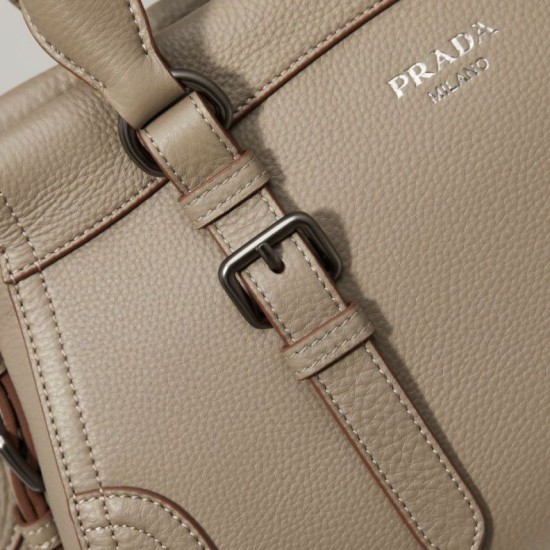 Replica Borsa a mano grande Prada 1BG604 beige