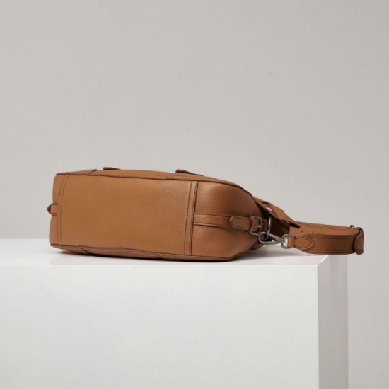 Replica Borsa a mano grande Prada 1BG604 Marrone