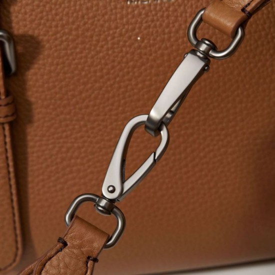 Replica Borsa a mano grande Prada 1BG604 Marrone