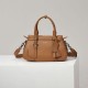 Replica Borsa a mano grande Prada 1BG604 Marrone