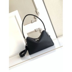 Borsa a spalla Fendi Lui media/grande 7VA667 Nero