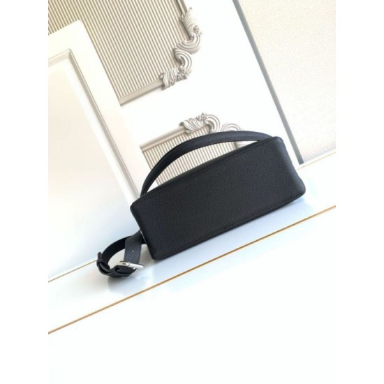 Replica Perfetta a spalla Fendi Lui media/grande 7VA667 Nero Imitazioni Replica Perfetta a spalla Fendi Lui media/grande 7VA667 Nero