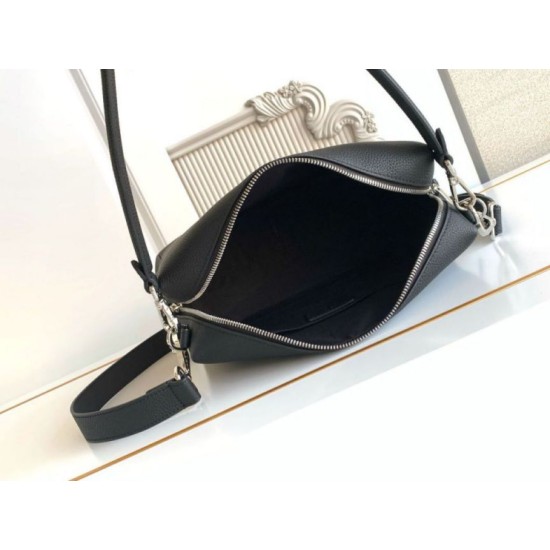 Replica Perfetta a spalla Fendi Lui media/grande 7VA667 Nero Imitazioni Replica Perfetta a spalla Fendi Lui media/grande 7VA667 Nero