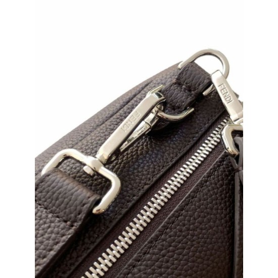 Replica Borsa a spalla Fendi Lui media/grande 7VA667 Marrone Imitazioni Replica Borsa a spalla Fendi Lui media/grande 7VA667 Marrone
