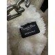 Replica Borsa tote DiorAlps piccola/media Dior Toujours Vertical con impunture Macrocannage e finiture in lana nero