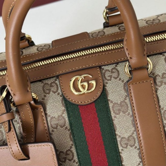 Replica Borse boston media Gucci Ophidia 857595 Marrone Imitazioni Replica Borse boston media Gucci Ophidia 857595 Marrone