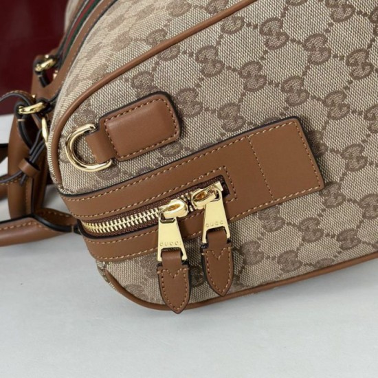 Replica Borse boston media Gucci Ophidia 857595 Marrone Imitazioni Replica Borse boston media Gucci Ophidia 857595 Marrone