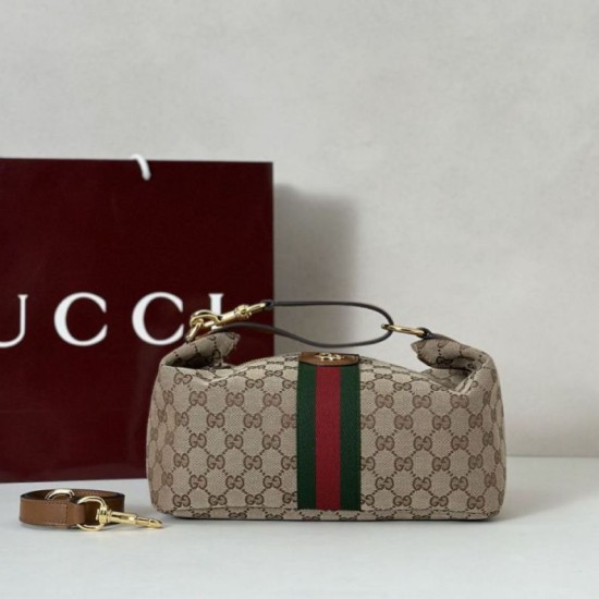 Replica Borse media Gucci Vanity con manico superiore 857799 Marrone Imitazioni Replica Borse media Gucci Vanity con manico superiore 857799 Marrone