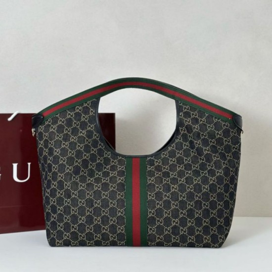 Replica Borsa tote grande Gucci Giglio 853971 bianco/nero