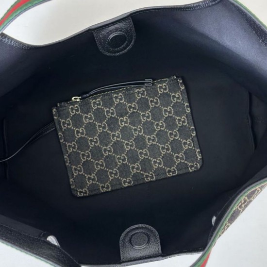 Replica Borsa tote grande Gucci Giglio 853971 bianco/nero