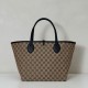 Replica Gucci 839112 Totissima borsa grande tote reversibile nero/marrone Imitazioni Replica Gucci 839112 Totissima borsa grande tote reversibile nero/marrone