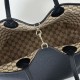 Replica Gucci 839112 Totissima borsa grande tote reversibile nero/marrone Imitazioni Replica Gucci 839112 Totissima borsa grande tote reversibile nero/marrone