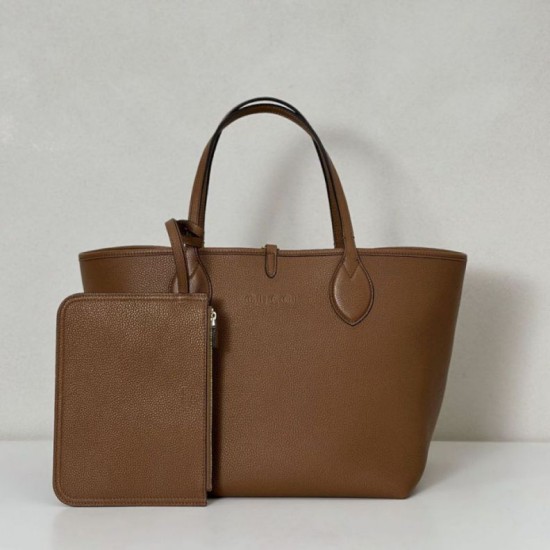 Replica Gucci 839112 Totissima borsa grande tote reversibile marrone Imitazioni Replica Gucci 839112 Totissima borsa grande tote reversibile marrone