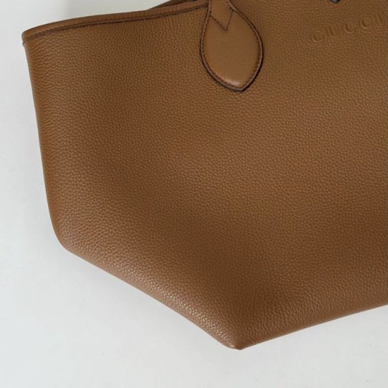 Replica Gucci 839112 Totissima borsa grande tote reversibile marrone Imitazioni Replica Gucci 839112 Totissima borsa grande tote reversibile marrone