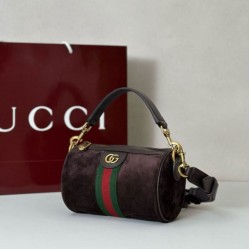 Gucci 846869 Mini borsa Ophidia scamosciato marron Gucci 846869 Mini borsa Ophidia scamosciato marron