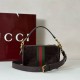 Replica Gucci 846869 Mini borsa Ophidia scamosciato marron Imitazioni Replica Gucci 846869 Mini borsa Ophidia scamosciato marron