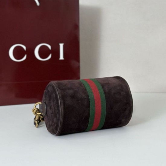 Replica Gucci 846869 Mini borsa Ophidia scamosciato marron Imitazioni Replica Gucci 846869 Mini borsa Ophidia scamosciato marron
