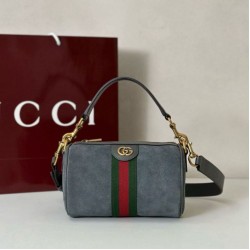 Replica Gucci 846869 Mini borsa Ophidia scamosciato verde
