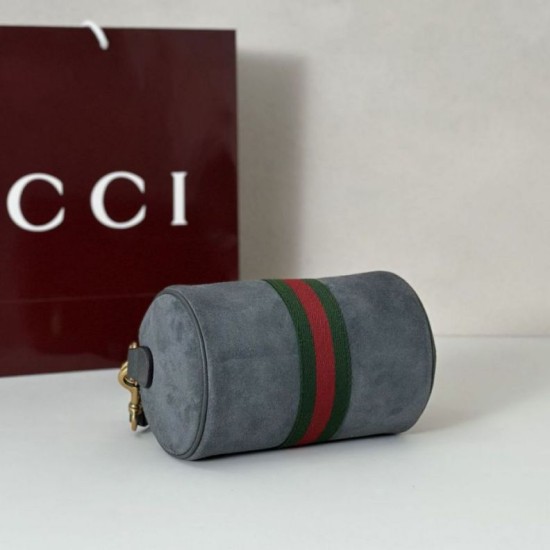 Replica Gucci 846869 Mini borsa Ophidia scamosciato verde Imitazioni Replica Gucci 846869 Mini borsa Ophidia scamosciato verde