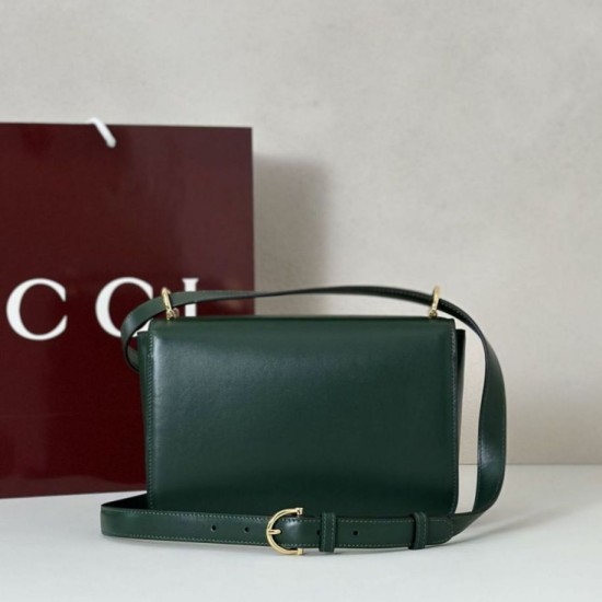 Replica Borsa a tracolla piccola Siena Gucci 846705 verde