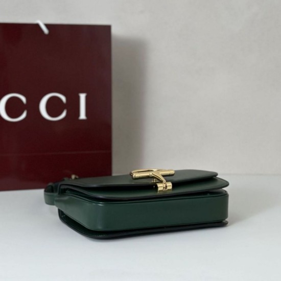 Replica Borsa a tracolla piccola Siena Gucci 846705 verde