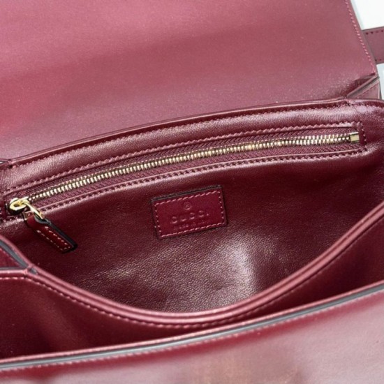 Replica Borsa a tracolla piccola Siena Gucci 846705 Marrone Imitazioni Replica Borsa a tracolla piccola Siena Gucci 846705 Marrone