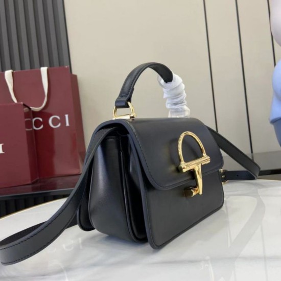 Replica Borsa 1:1 piccola con manico Gucci Siena 855536 Nero Imitazioni Replica Borsa 1:1 piccola con manico Gucci Siena 855536 Nero