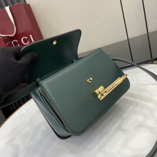 Replica Borsa piccola con manico Gucci Siena 855536 verde Imitazioni Replica Borsa piccola con manico Gucci Siena 855536 verde