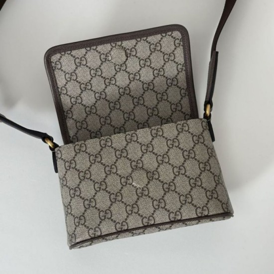 Replica Mini borsa a tracolla Gucci Ophidia 838599 marrone Imitazioni Replica Mini borsa a tracolla Gucci Ophidia 838599 marrone