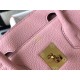 Riproduzione Fedele Borsa Hermes rosa Clemence Birkin 30 cm GHW imitazioni