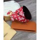 Cintura X Supreme con motivo monogram Rosso Cintura X Supreme con motivo monogram Rosso