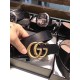 Cinture con Fibbia G Doppia 397660 AP00N 1000 Cinture con Fibbia G Doppia 397660 AP00N 1000