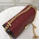 Replica Borsa TB piccola in pelle di agnello con monogramma trapuntato rossa Outlet Borsa TB piccola in pelle di agnello con monogramma trapuntato rossa imitazioni perfette