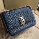 Replica Borsa TB piccola in pelle di agnello con monogramma trapuntato nera Outlet Borsa TB piccola in pelle di agnello con monogramma trapuntato nera imitazioni perfette