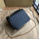Replica Borsa TB piccola in pelle di agnello con monogramma trapuntato nera Outlet Borsa TB piccola in pelle di agnello con monogramma trapuntato nera imitazioni perfette