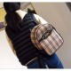 Replica Zaino piccolo in nylon con motivo Vintage check marrone Outlet Zaino piccolo in nylon con motivo Vintage check marrone imitazioni perfette