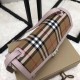 Replica Borsa a tracolla con motivo Vintage check rosa Outlet Borsa a tracolla con motivo Vintage check rosa imitazioni perfette
