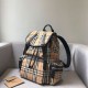 Replica Zaino Medium Men con motivo Vintage check e banda con icona Outlet Zaino Medium Men con motivo Vintage check e banda con icona imitazioni perfette