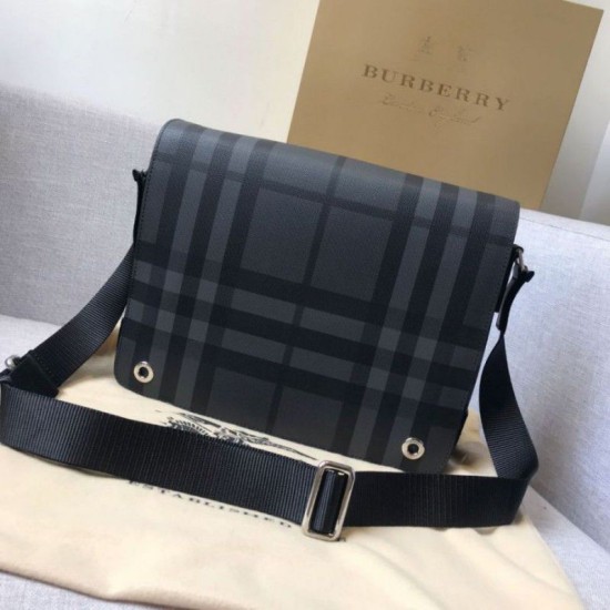 Replica London Check Borse Firmate a tracolla da uomo blu Outlet London Check Borse Firmate Replica a tracolla da uomo blu imitazioni perfette
